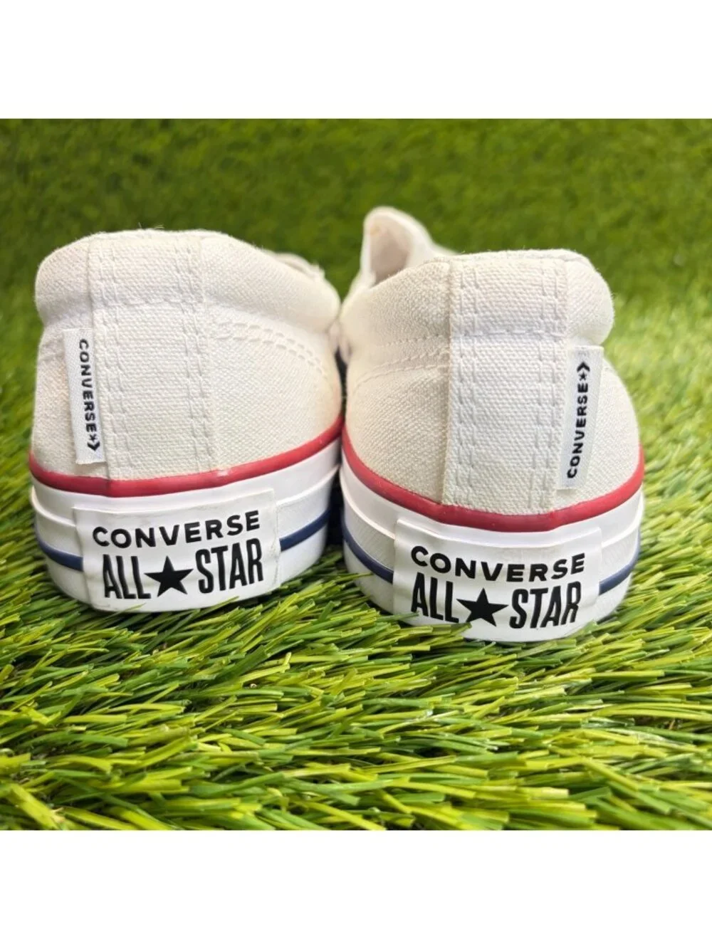 Converse Chuck Taylor All Star Low Womens Size 5.5 White Athletic Shoes Sneakers